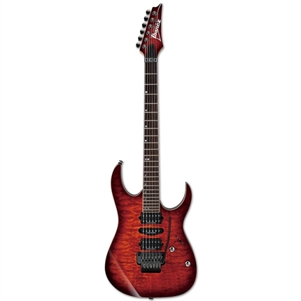 Guitarra Premium Ponte Edge-Zero Ii Rg970qmzbdk Ibanez