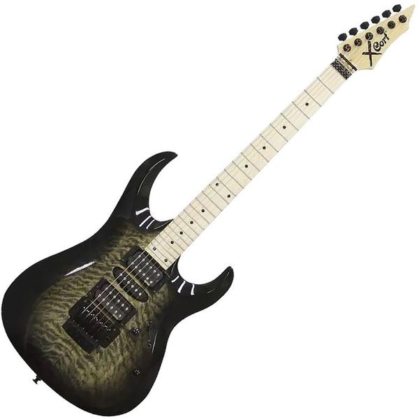 Guitarra Profissional Cort X 11 Qm Gb Quilted Maple