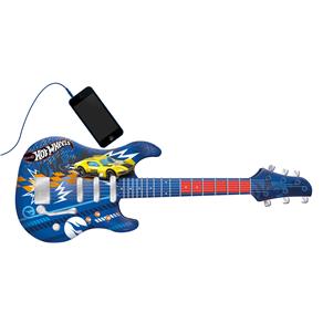 Guitarra Radical Fun Hot Wheels com Função MP3 Player