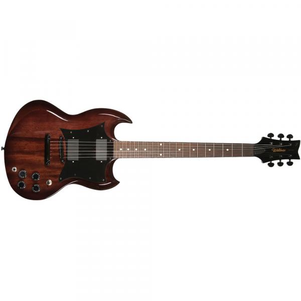 Guitarra Saga Classic Transparent Black GSC 550M - WALDMAN