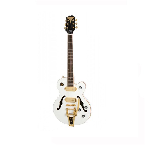 Guitarra Semi-Acústica Epiphone Wildkat Royale Pearl White