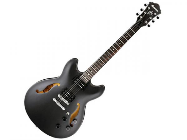 Guitarra Semi - Acústica Ibanez AS 73B - Preto Fosco