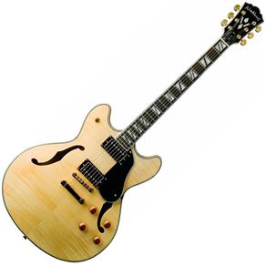 Guitarra Semi Acustica Natural com Case HB35N Washburn