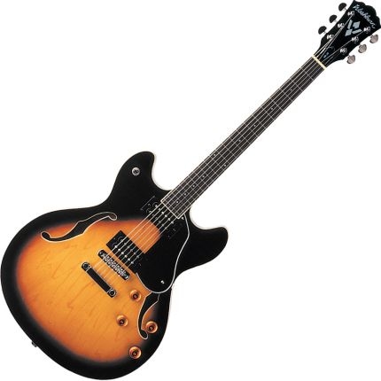 Guitarra Semi Acústica Vintage Hb30ts Washburn