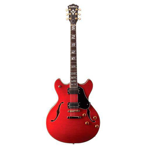 Guitarra Semi Acustica Vintage Sem Case Hb35wr - Washburn