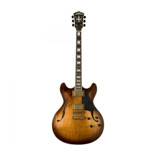 Guitarra Semi Acústica Washburn HB36 Vintage com Case