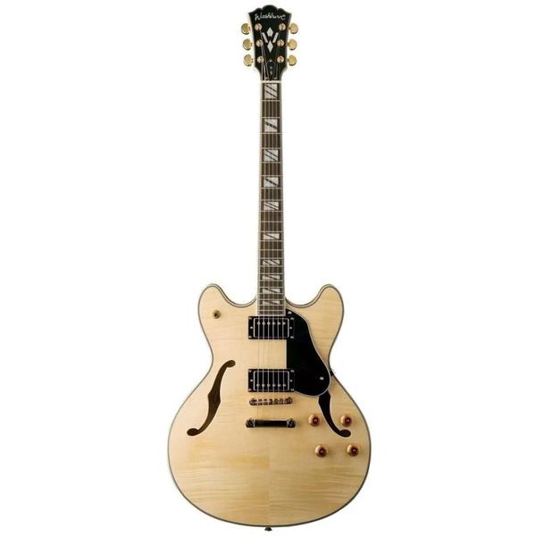 Guitarra Semi Acustica Washburn S/ Case HB35N Natural
