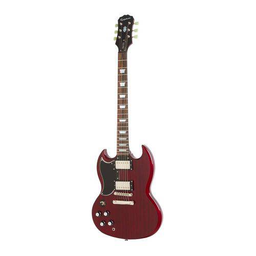 Guitarra Sg Epiphone G 400 Pro Lefty Canhoto - Vinho