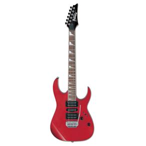 Guitarra Sólida Ibanez GRG 170DX CA com 2 Captadores Humbucker + 1 Single com Ponte Tremolo - Vermelho
