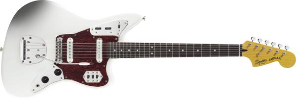 Guitarra Squier Branca Vintage Modified Jaguar - 505 Olympic - Fender Squier