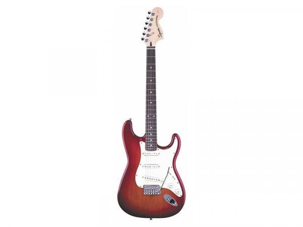 Guitarra Squier By Fender Strato Deluxe Limited - Sunburst Vermelho
