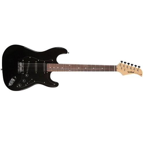 Guitarra ST-111 BK Street Black, 6 Cordas – WALDMAN