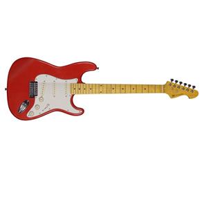 Guitarra St Standard Michael Stonehenge Vermelha em Solidwood com 3 Captadores Single Coil