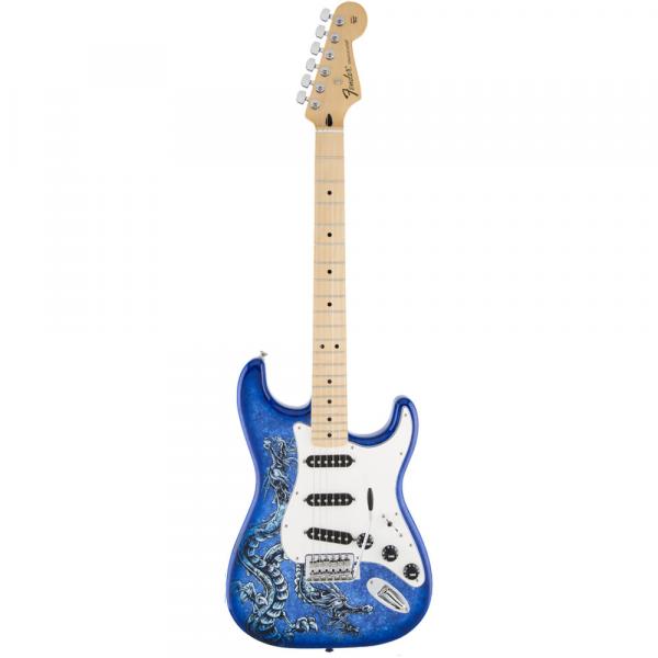 Guitarra Standard Stratocaster David Lozeau Art Dragon - Fender