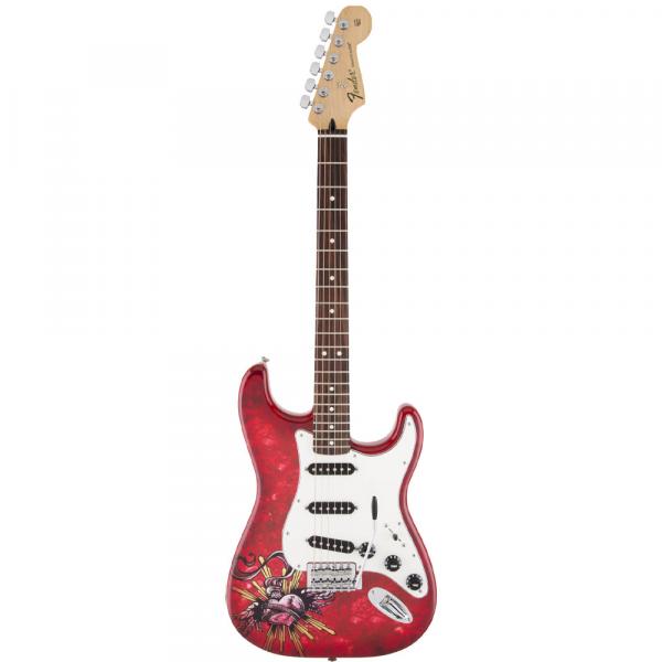 Guitarra Standard Stratocaster David Lozeau Art Sacred Heart - Fender