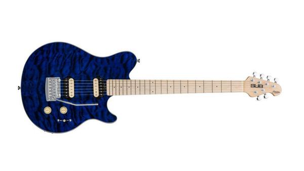 Guitarra Sterling Sub Axis Ax3 By Music Man Trans Blue - Sterling Ray