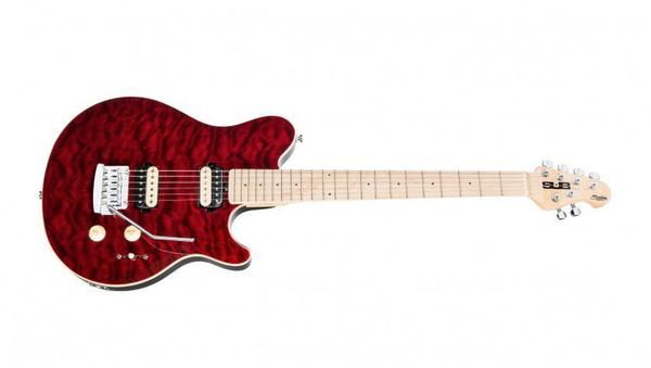 Guitarra Sterling Sub Axis Ax3 By Music Man - Trans Red - Musicman