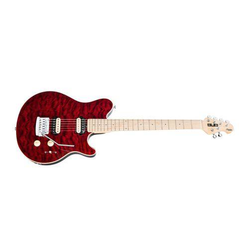 Guitarra Sterling Sub Axis Ax3 Trans Red
