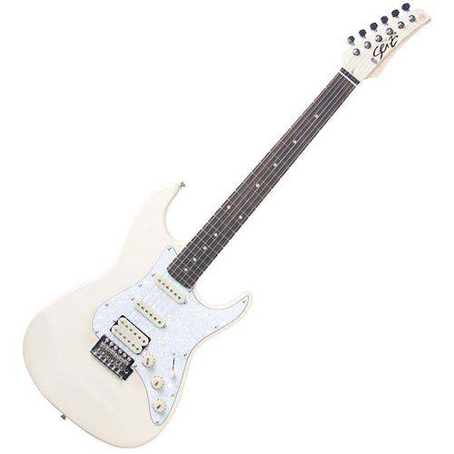 Guitarra Stone Rw Ivory C/ Escudo Branco Perolado - Seizi