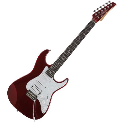 Guitarra Stone Rw Metallic Red C/ Escudo Branco Perolado - Seizi