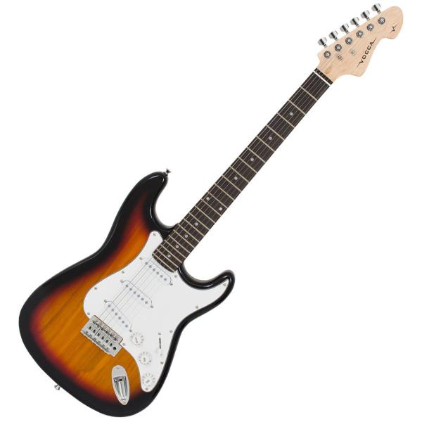 Guitarra Strato 6 Cordas 22 Trastes - VCG 601 N Vogga