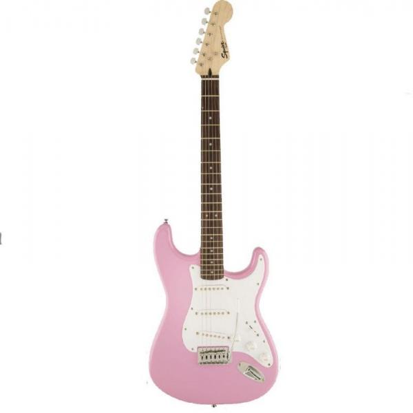 Guitarra Strato Bullet Pink - Squier By Fender