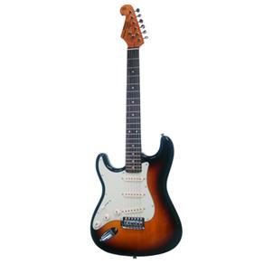 Guitarra Strato Canhoto SX Vintage SST62 LH Sunburst 3TS