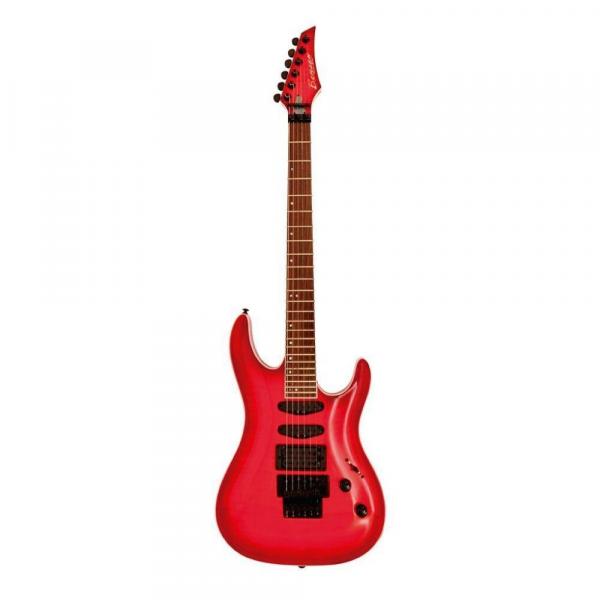 Guitarra Strato Custom Series Vermelho Translúcido Benson AVENGER STX com Braço de Maple/Nyatoh e Captadores H-S-S Cerâmico