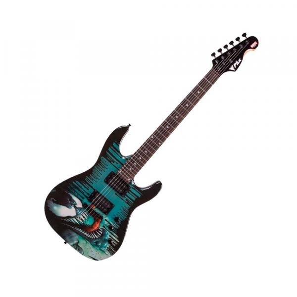 Guitarra Strato Phx Marvel Venom Gmv1