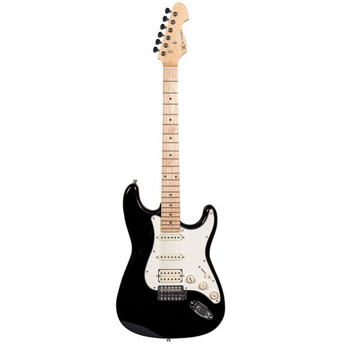 Guitarra Strato Power Advanced Michael Gm237n Mbk –metallic Black - Preta