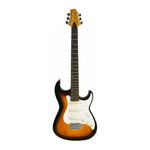 Guitarra Strato Samick Mb 1 - Sunburst Preto