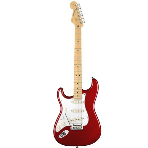 Guitarra Stratocaster Am Standard Lh Mn 794 Mystic Red - Fender