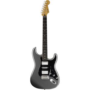 Guitarra Stratocaster Blacktop Hsh Prata Fender