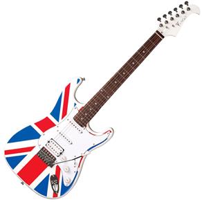 Guitarra Stratocaster Eagle Sts002 Uk Bandeira Inglaterra