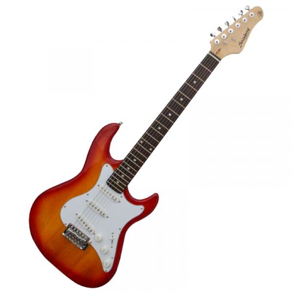 Guitarra Stratocaster Egs216 Cs Cherry Burst Strinberg