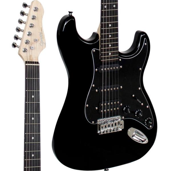 Guitarra Stratocaster Giannini G101 BK/BK Preto