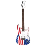 Guitarra Stratocaster Humbucker Sts002 Eagle Us Flag