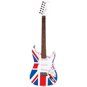 Guitarra Stratocaster STS001 Eagle UK Flag