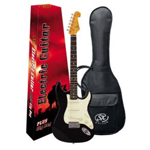 Guitarra Stratocaster SX SST 62+ Vintage Preta BK - GT0088