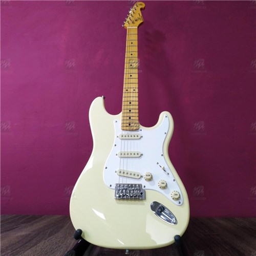 Guitarra Stratocaster Sx Sst57 Branco Vintage C/ Escudo Branco + Capa Bag Original - Sx