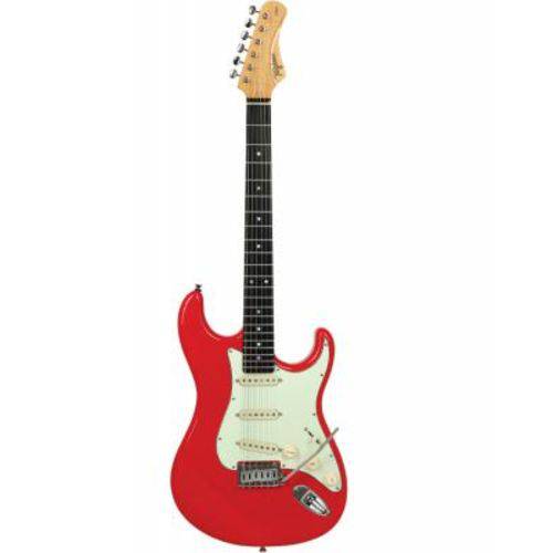 Guitarra Stratocaster Tagima Ea-pro 2 Edu Ardanuy - Fiesta Red, com Case