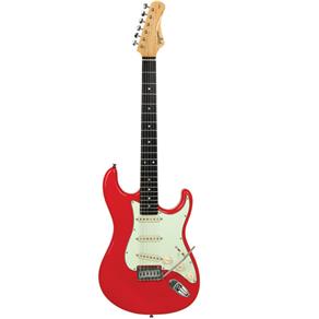 Guitarra Stratocaster Tagima EA-PRO 2 Edu Ardanuy - Fiesta Red, com Case