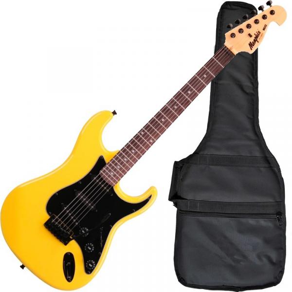 Guitarra Stratocaster Tagima Memphis Mg32 Amarela C/ Capa