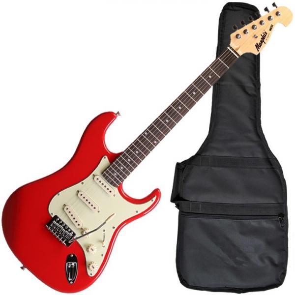 Guitarra Stratocaster Tagima Memphis Mg32 Vermelha C/ Capa