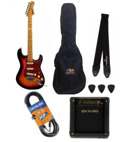 Guitarra Stratocaster Tagima Tg 530 Sunburst + Kit