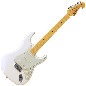 Guitarra Stratocaster Tagima Tg530 Woodstock com Cabo de Tg 530 - Branco