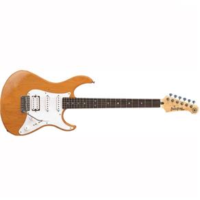 Guitarra Stratocaster Yamaha Pacifica 112 Yellow Natural Satin com 22 Trastes 2 Single 1 Humbucker