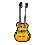 Guitarra Strinberg Double Neck Clg 100 - Sunburst