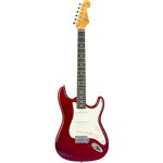 Guitarra SX SST 62+ | Strato | Escala em Rosewood | SSS | Candy a Red