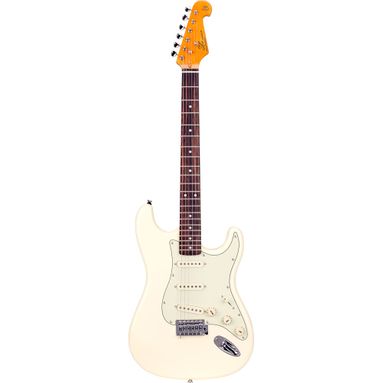 Guitarra SX Strato SST62+ Vintage White com Bag